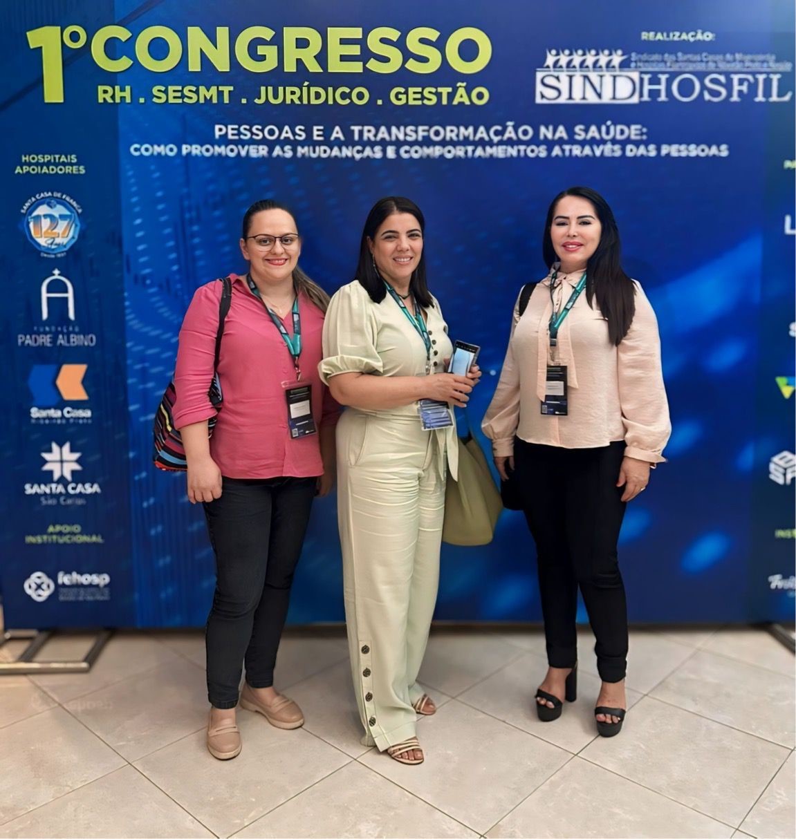 PARTICIPAÇÃO 1º CONGRESSO DA SINDHOSFIL